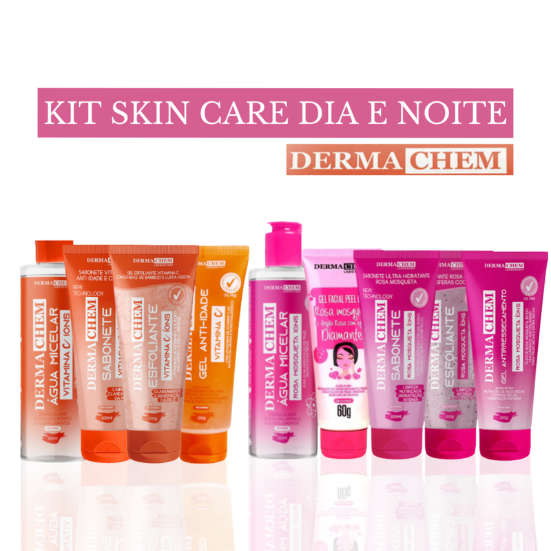 Kit Skin Care Dia e Noite - Dermachem