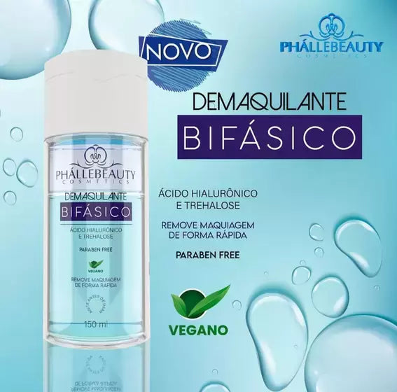 Demaquilante Bifásico - Phállebeauty