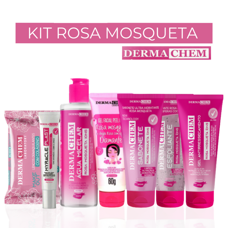 Kit Rosa Mosqueta Completo - Dermachem