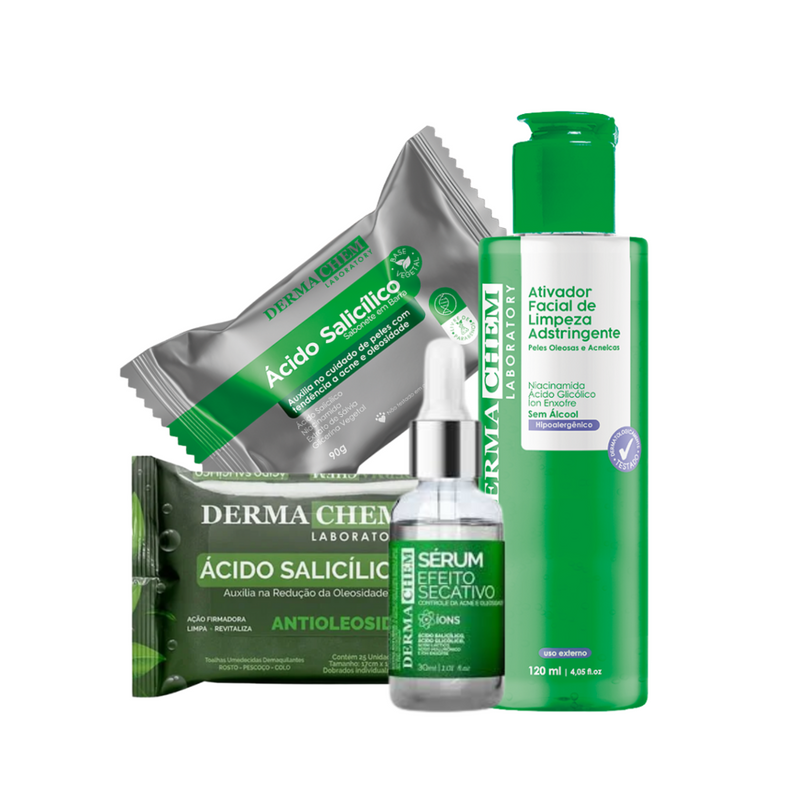 Kit Ácido Salicílico Completo - Dermachem