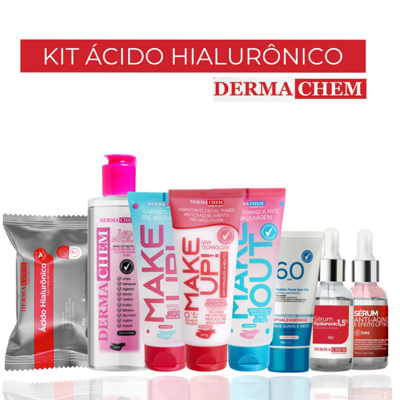 Kit Ácido Hialurônico Completo - Dermachem